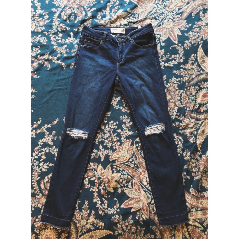 Garage Ripped Jeggings - Picture 2 of 4